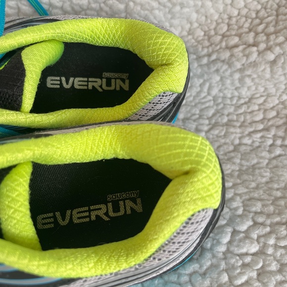 Saucony Everun running shoes size 7 (38) lightly worn - Picture 5 of 7